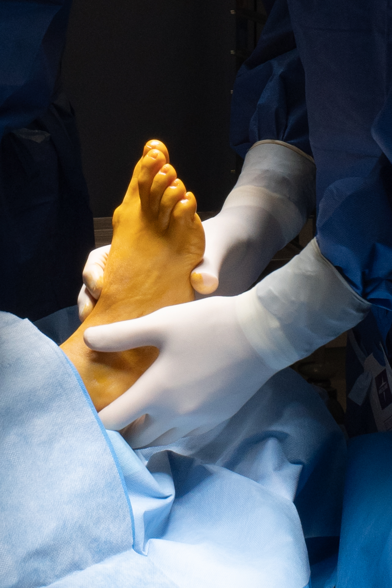 3 months in an orthopedic surgery room